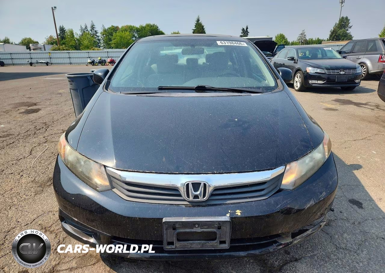 2012 Honda Civic Ex VIN:19XFB2F88CE301513 - 5