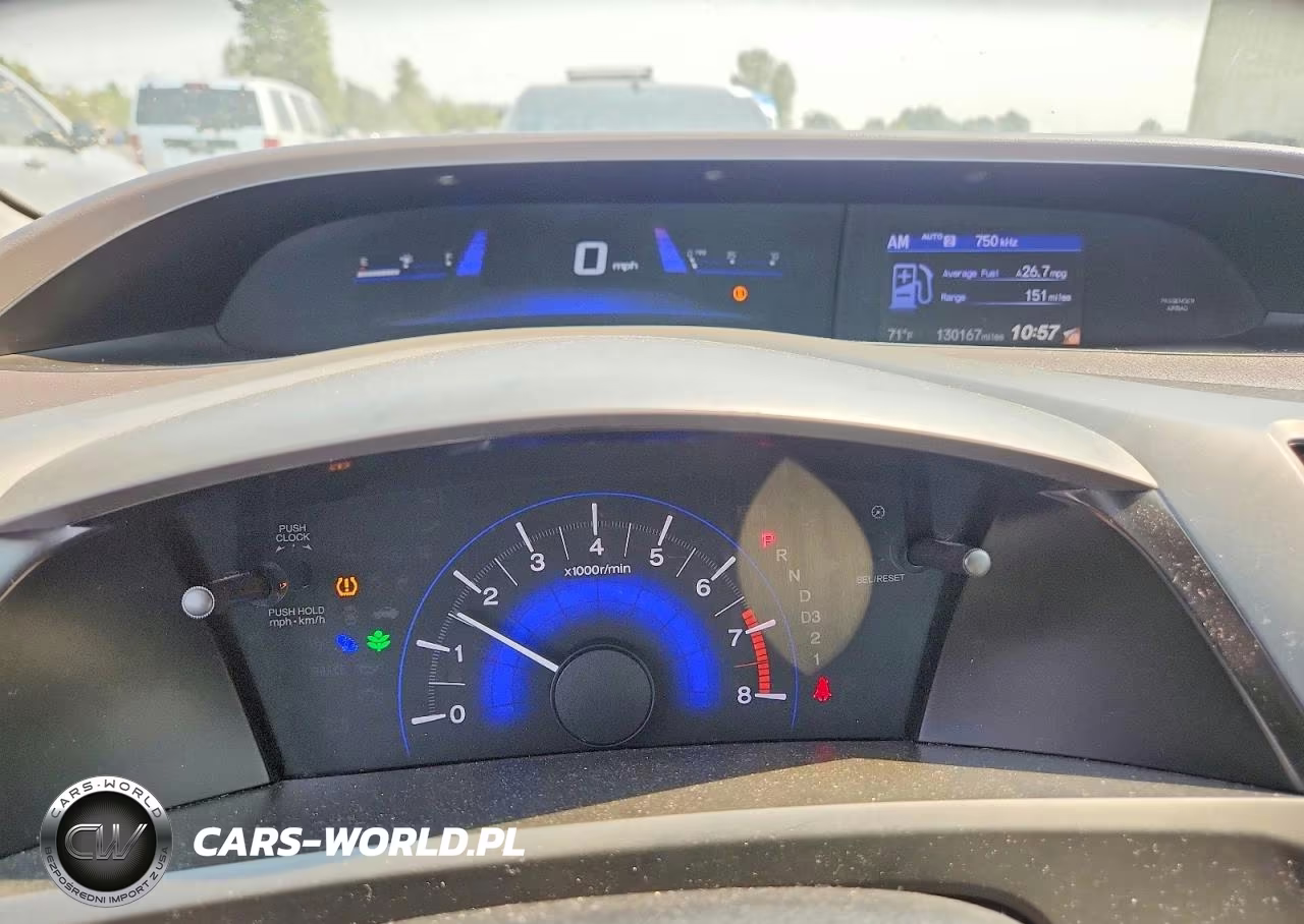 2012 Honda Civic Ex VIN:19XFB2F88CE301513 - 9