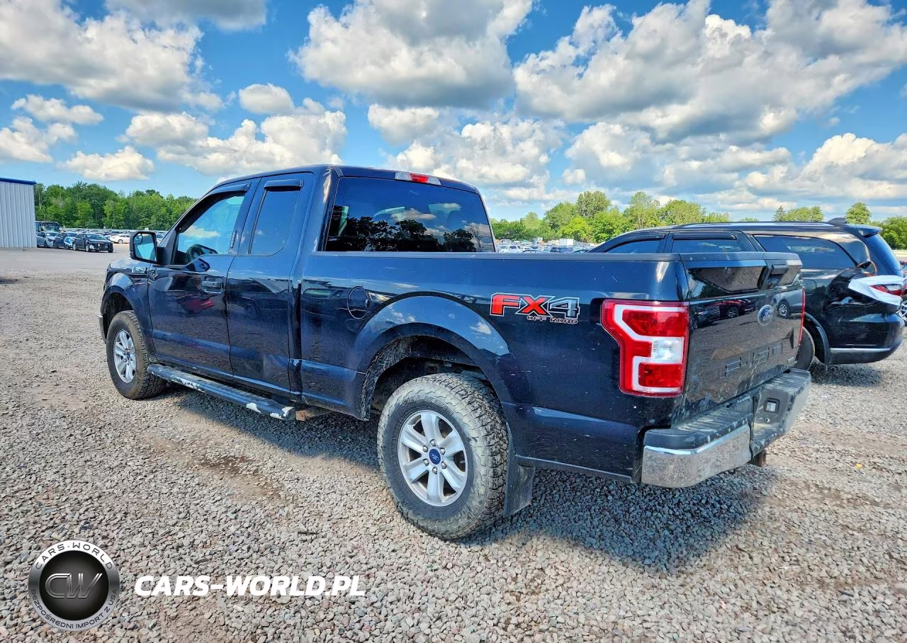 2018 Ford F150 Super Cab VIN:1FTEX1EP7JKD74296 - 2