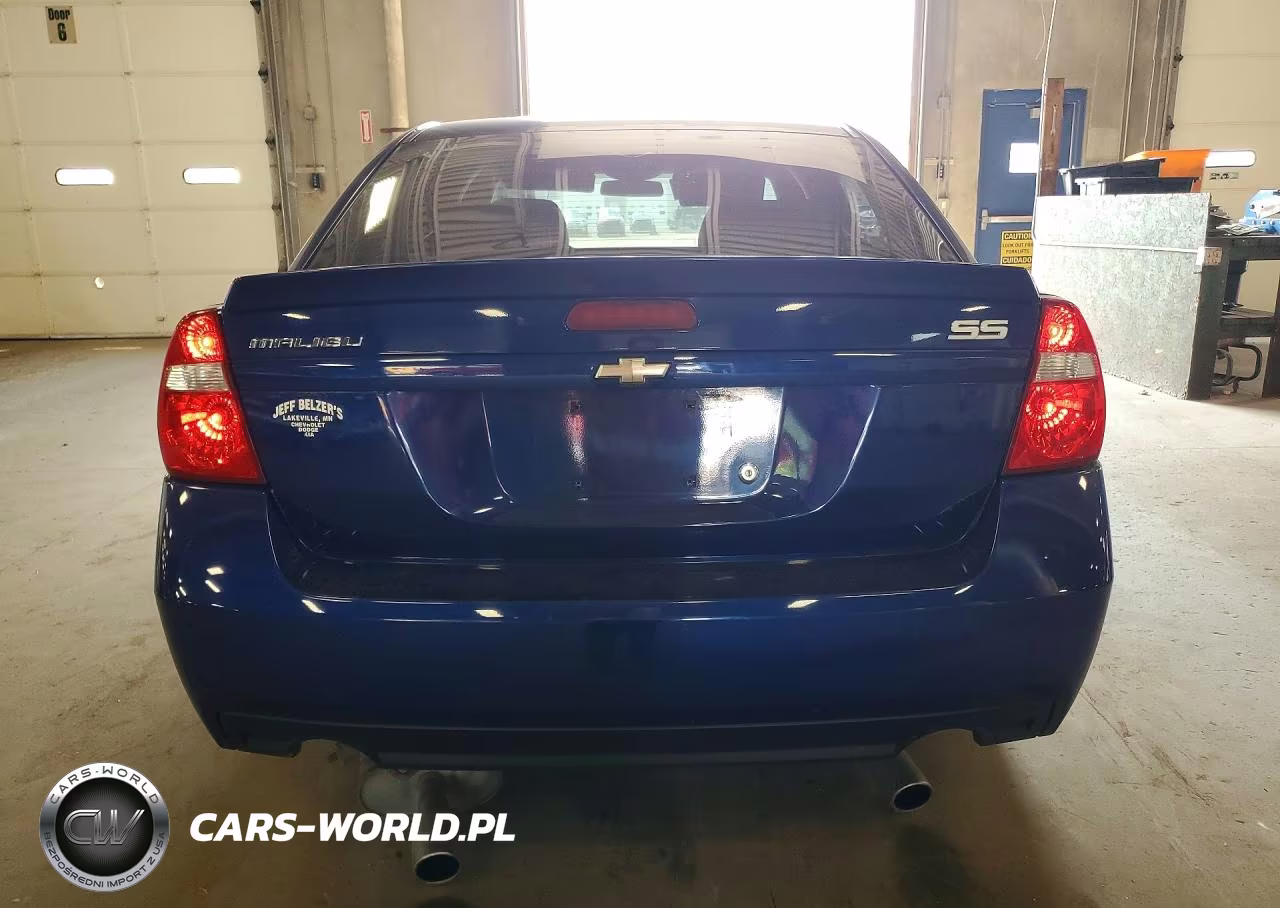 2006 Chevrolet Malibu Ss VIN:1G1ZW53176F183127 - 6