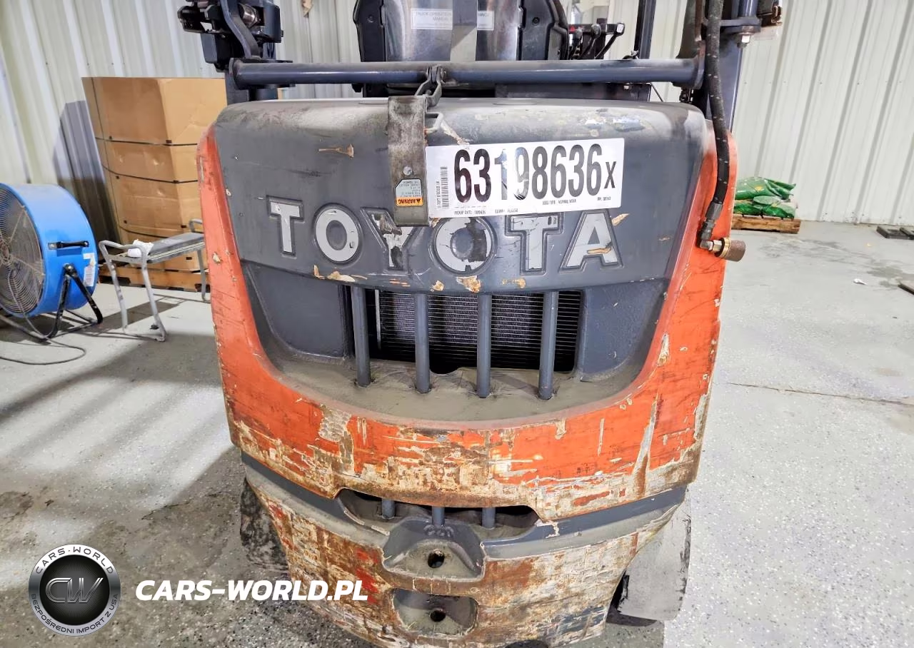 2017 Toyota 8Fgcu20 Forklift VIN:87843 - 9