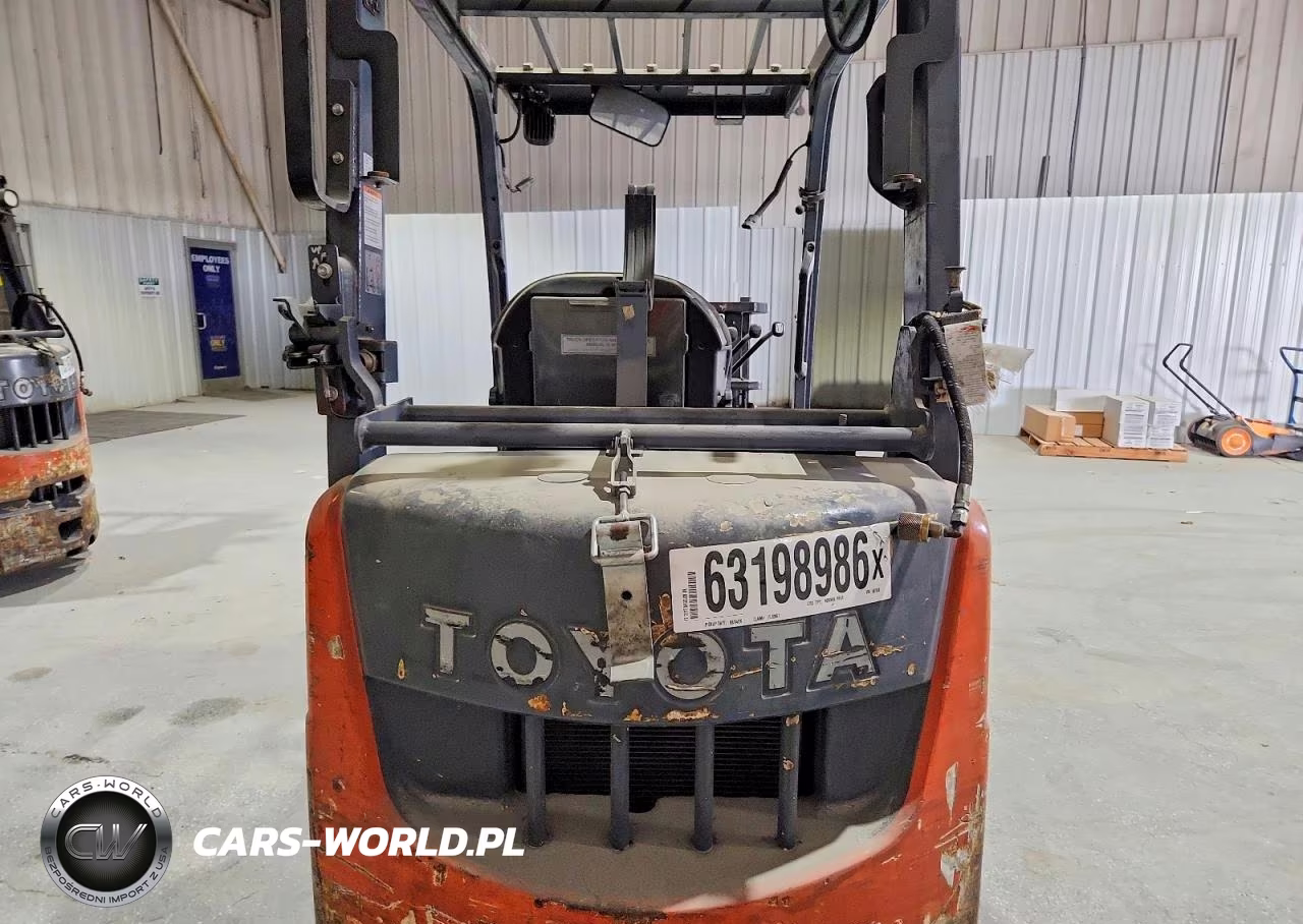 2017 Toyota 8Fgcu20 Forklift VIN:87838 - 6