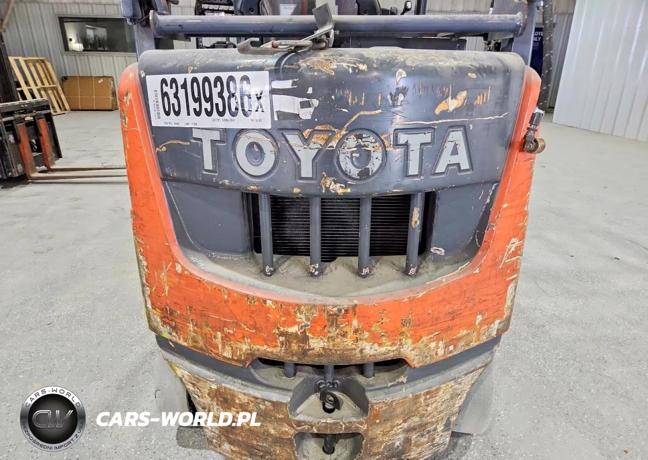 2017 Toyota 8Fgcu20 Forklift VIN:87809 - 9