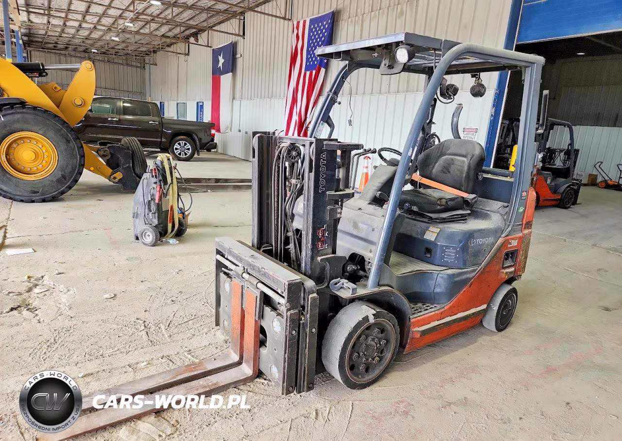 2017 Toyota 8Fgcu20 Forklift VIN:87636 - 2