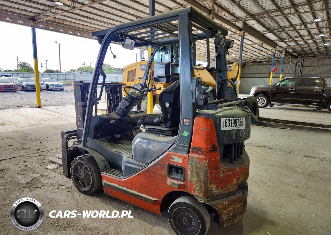 2017 Toyota 8Fgcu20 Forklift VIN:87636 - 3