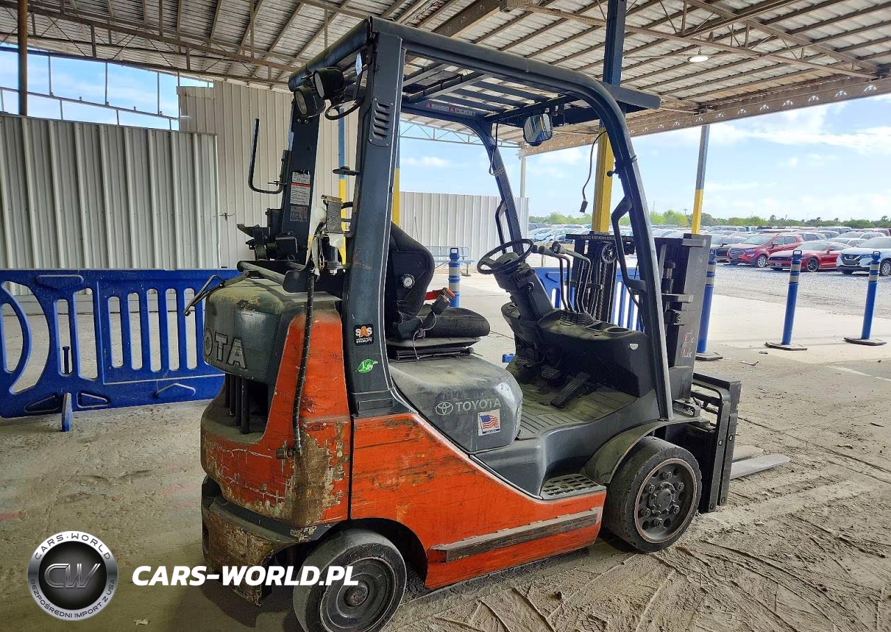 2017 Toyota 8Fgcu20 Forklift VIN:87636 - 4