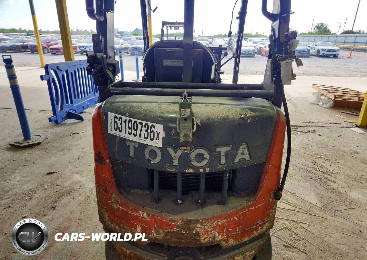 2017 Toyota 8Fgcu20 Forklift VIN:87636 - 6