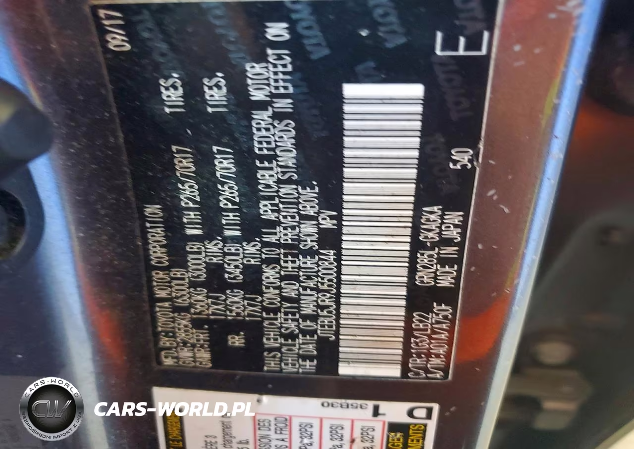 2018 Toyota 4Runner Sr5 Premium VIN:JTEBU5JR9J5500844 - 13