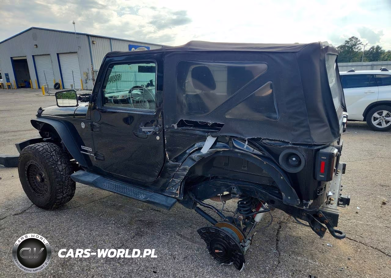 2012 Jeep Wrangler Sport VIN:1C4AJWAG1CL110736 - 2