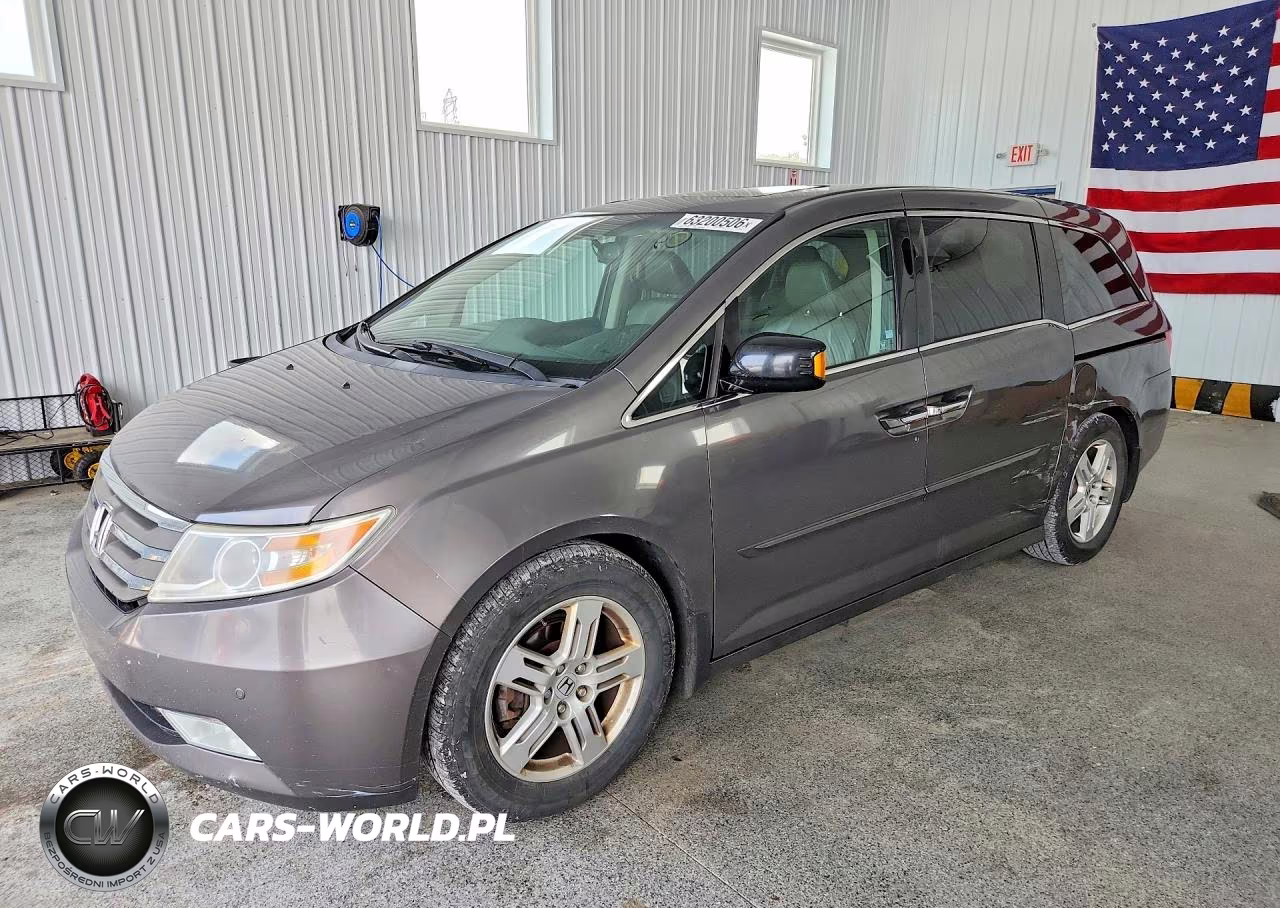 2012 Honda Odyssey Touring VIN:5FNRL5H9XCB107948 - 1