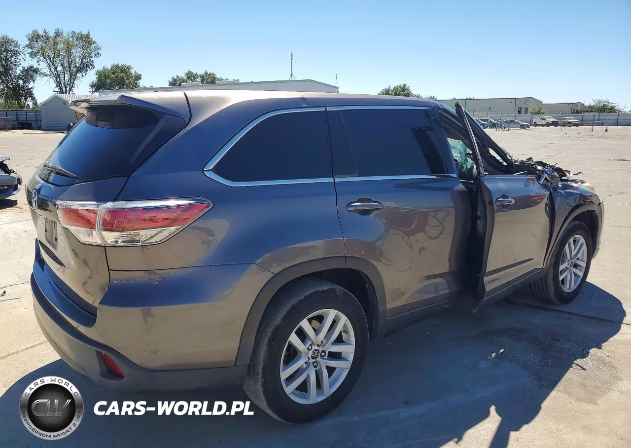 2016 Toyota Highlander Le VIN:5TDZARFH6GS018791 - 3