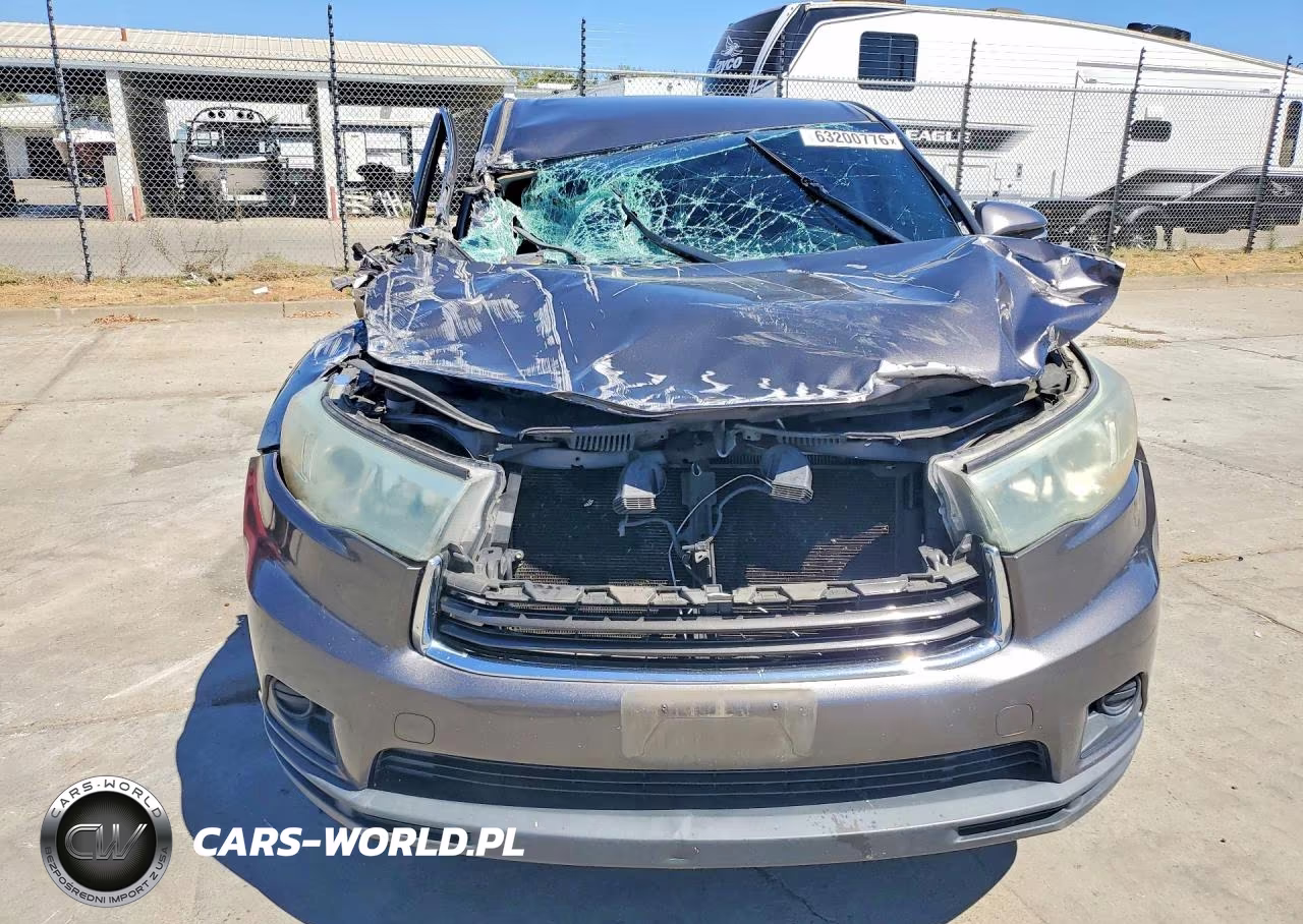 2016 Toyota Highlander Le VIN:5TDZARFH6GS018791 - 5