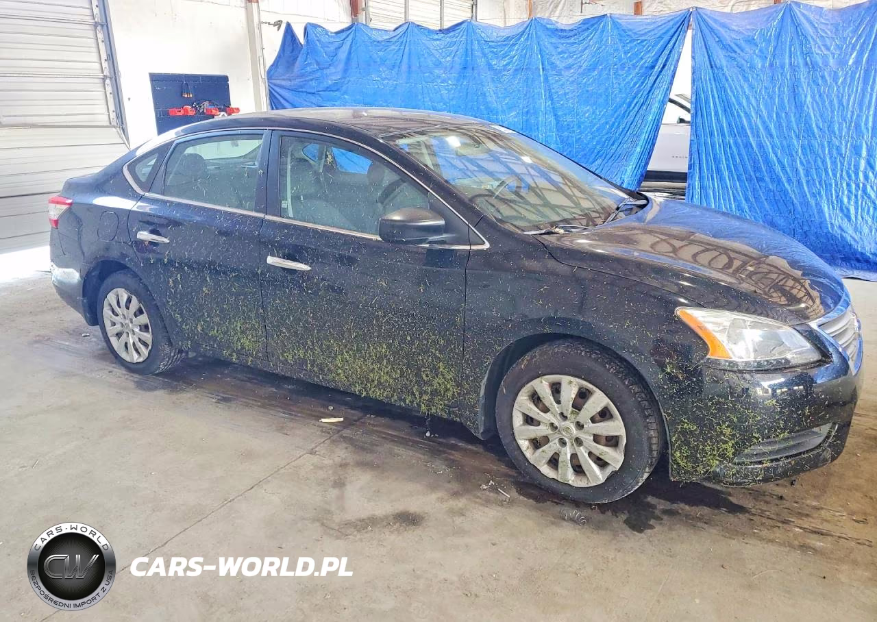 2013 Nissan Sentra S VIN:3N1AB7AP8DL767481 - 4