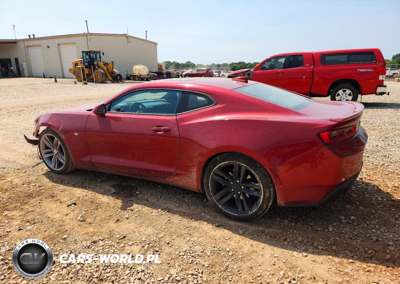 2017 Chevrolet Camaro Lt VIN:1G1FB1RS4H0164323 - 2