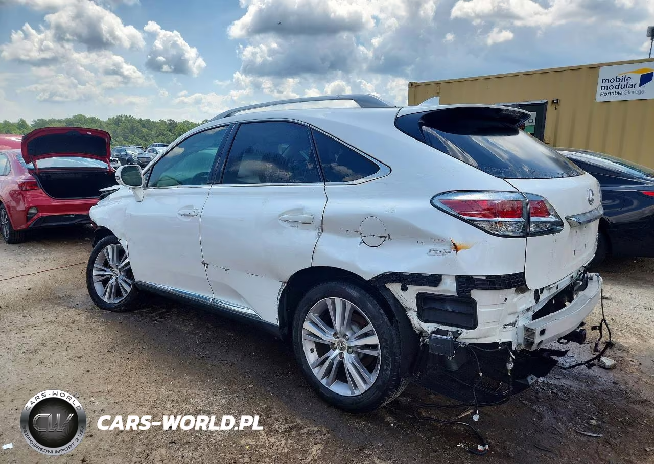 2015 Lexus Rx 350 Base VIN:2T2ZK1BAXFC167506 - 2