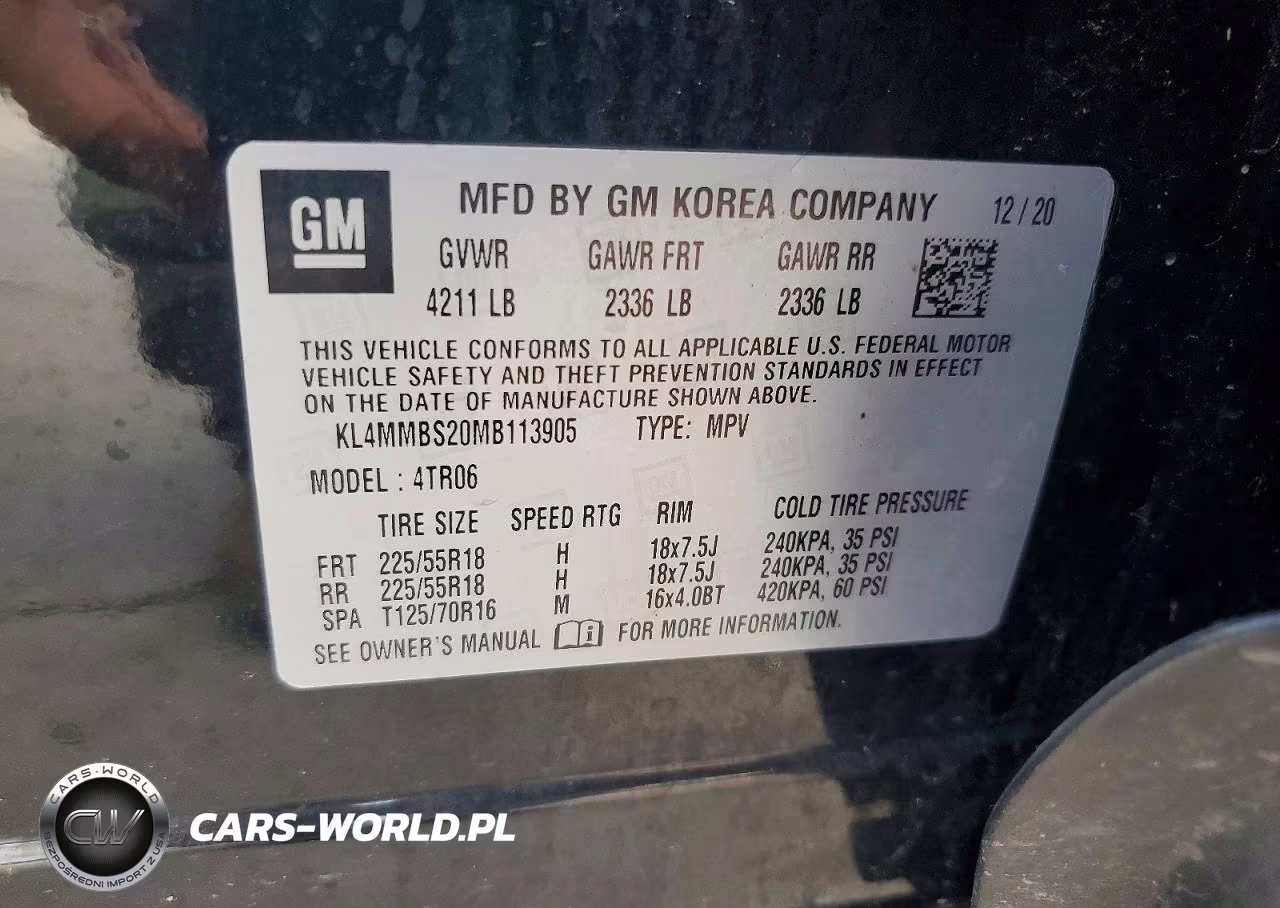 2021 Buick Encore Gx Preferred VIN:KL4MMBS20MB113905 - 13