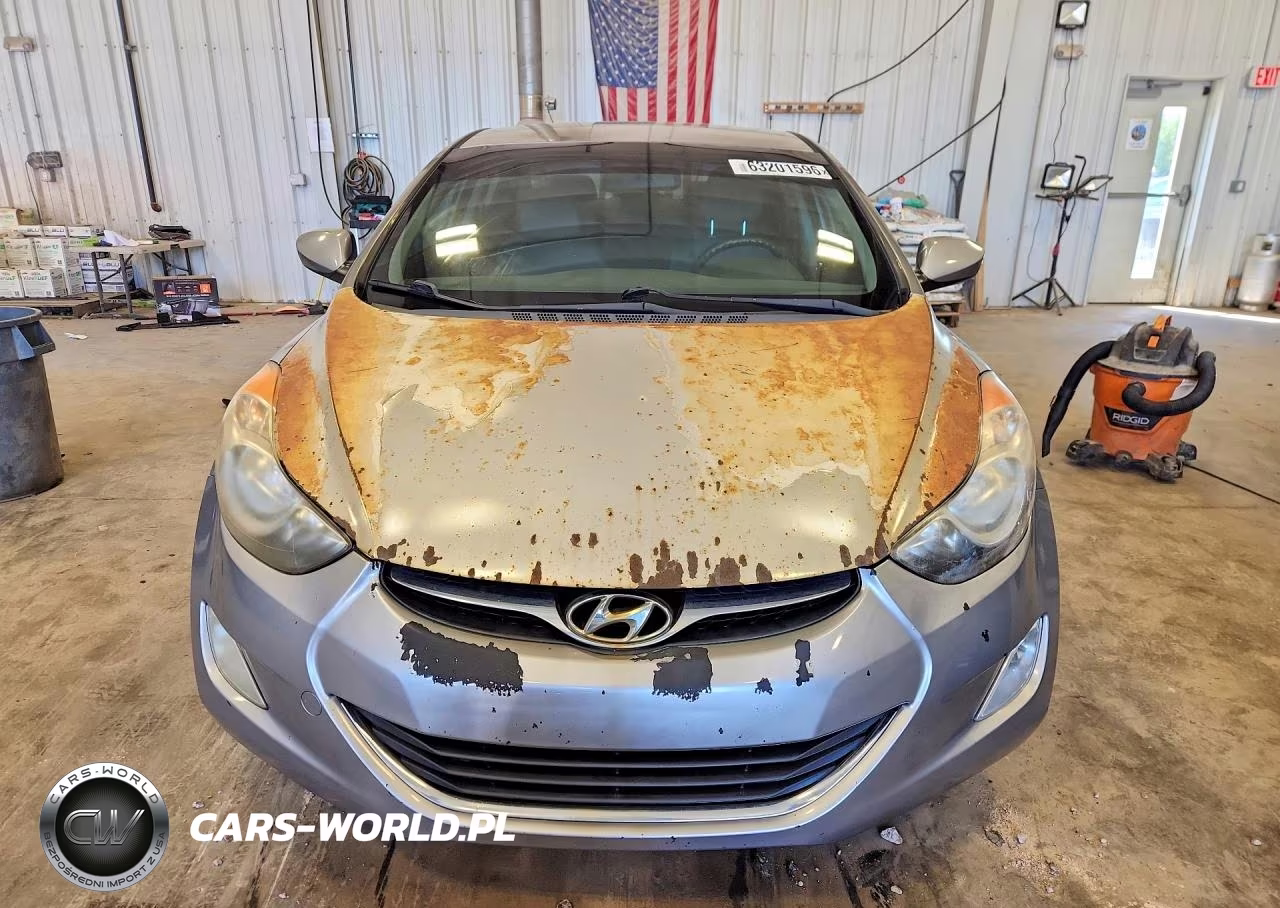 2013 Hyundai Elantra Gls VIN:KMHDH4AE7DU998167 - 5