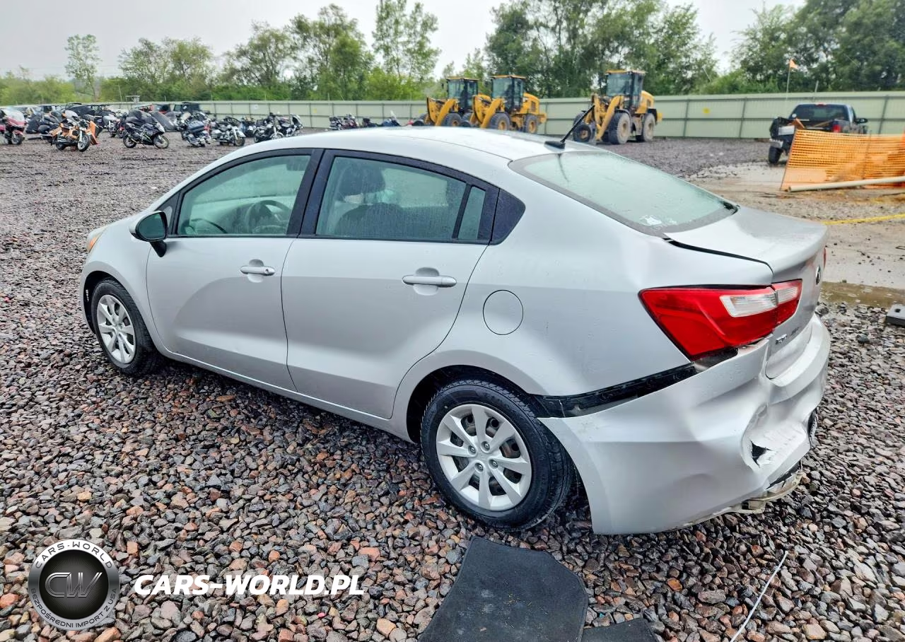 2017 Kia Rio Lx VIN:KNADM4A38H6050737 - 2
