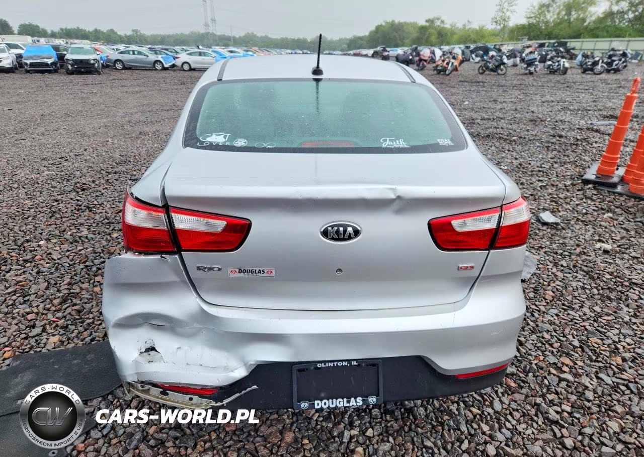 2017 Kia Rio Lx VIN:KNADM4A38H6050737 - 6