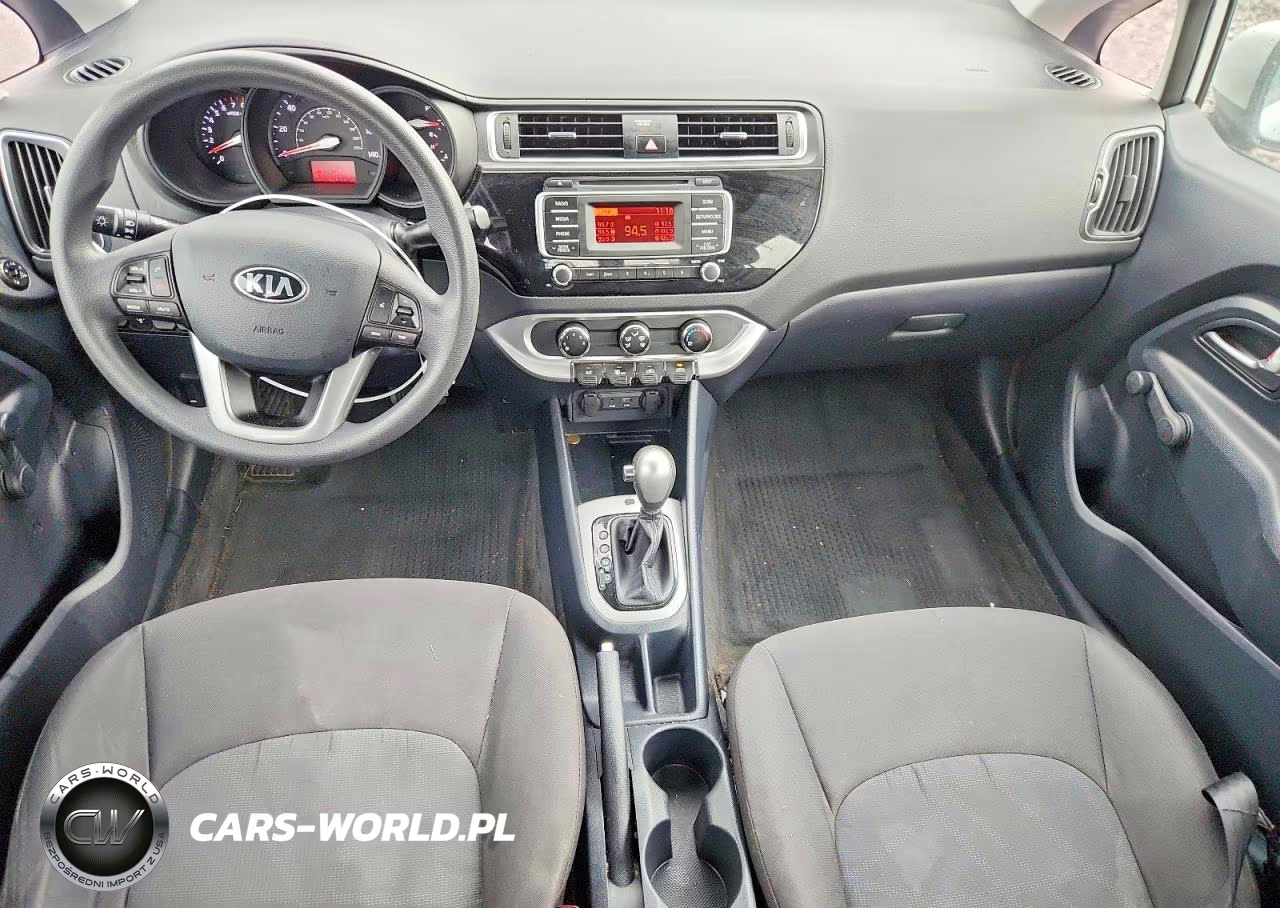 2017 Kia Rio Lx VIN:KNADM4A38H6050737 - 8