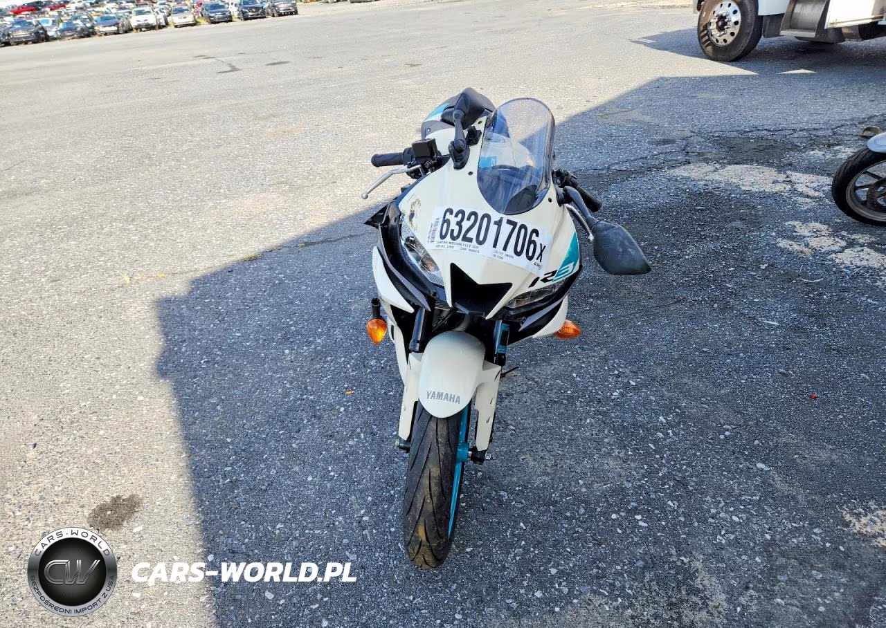 2024 Yamaha Yzfr3 A VIN:MH3RH18Y3RK016504 - 2