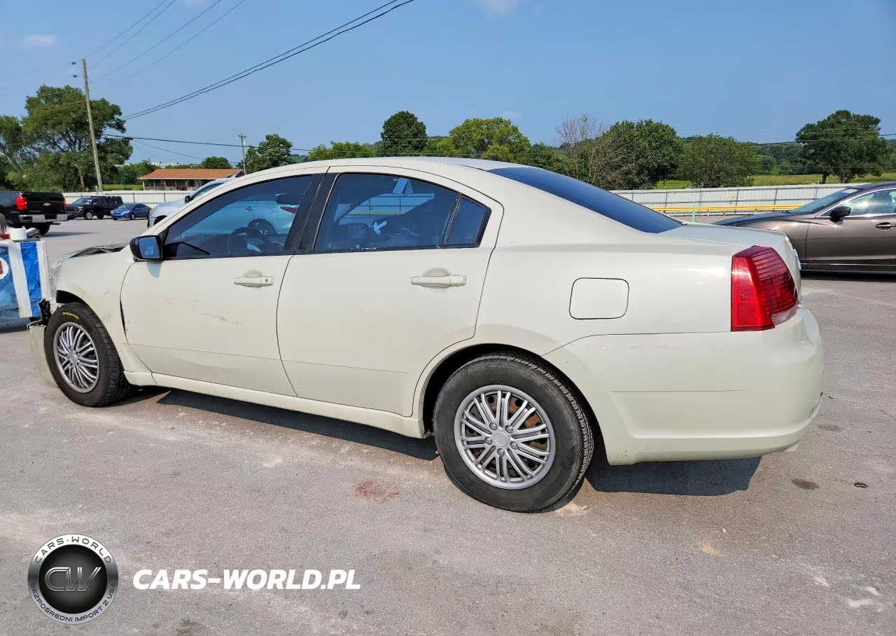 2007 Mitsubishi Galant Es VIN:4A3AB36F67E046633 - 2