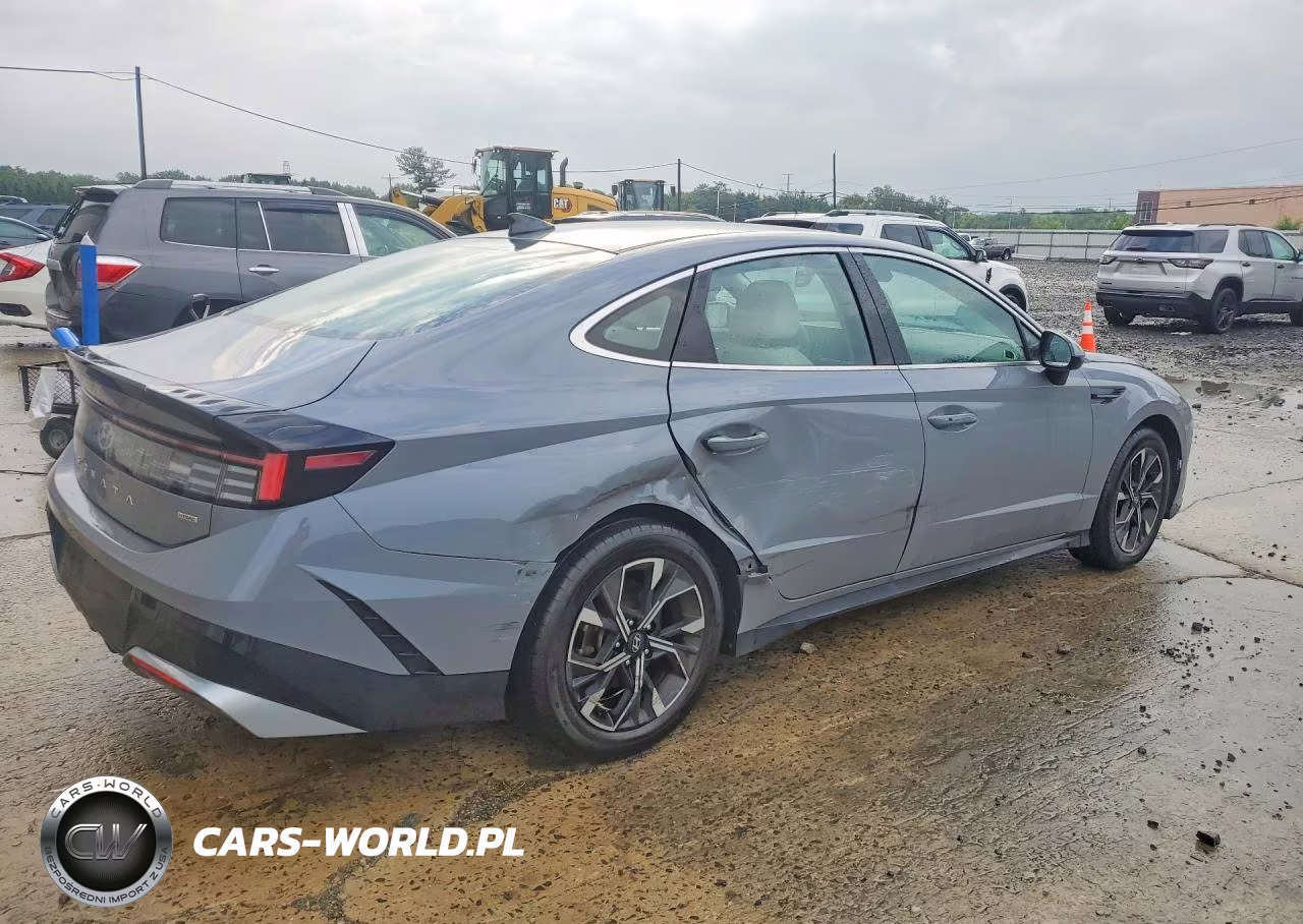 2024 Hyundai Sonata Sel VIN:KMHL64JA8RA386776 - 3