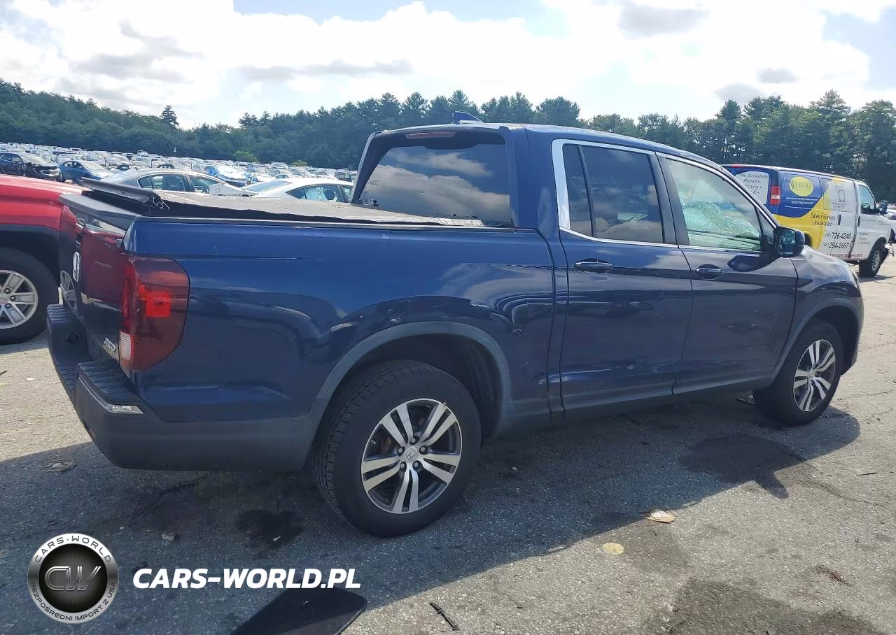 2017 Honda Ridgeline Rts VIN:5FPYK3F49HB016341 - 3