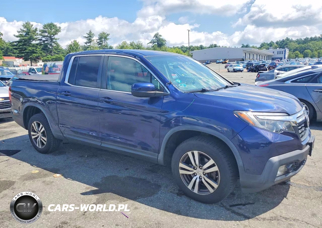 2017 Honda Ridgeline Rts VIN:5FPYK3F49HB016341 - 4