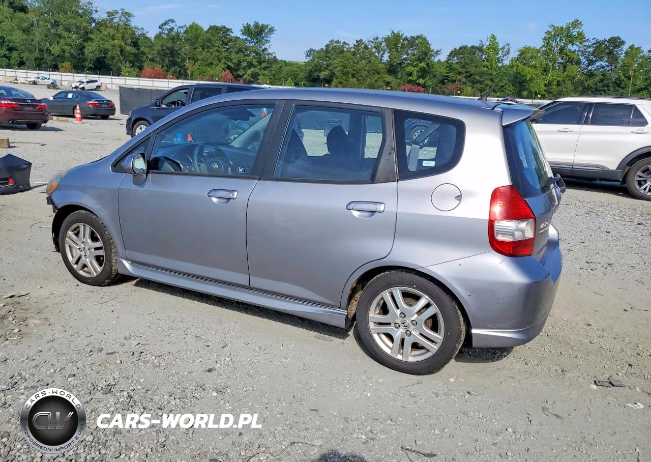 2007 Honda Fit S VIN:JHMGD38647S019774 - 2