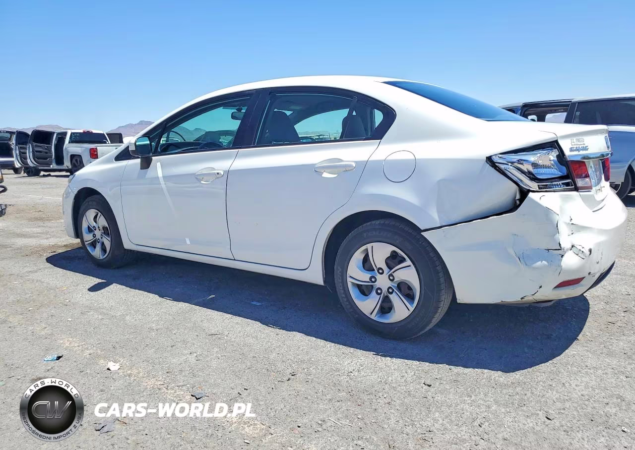 2014 Honda Civic Lx VIN:19XFB2F59EE200733 - 2