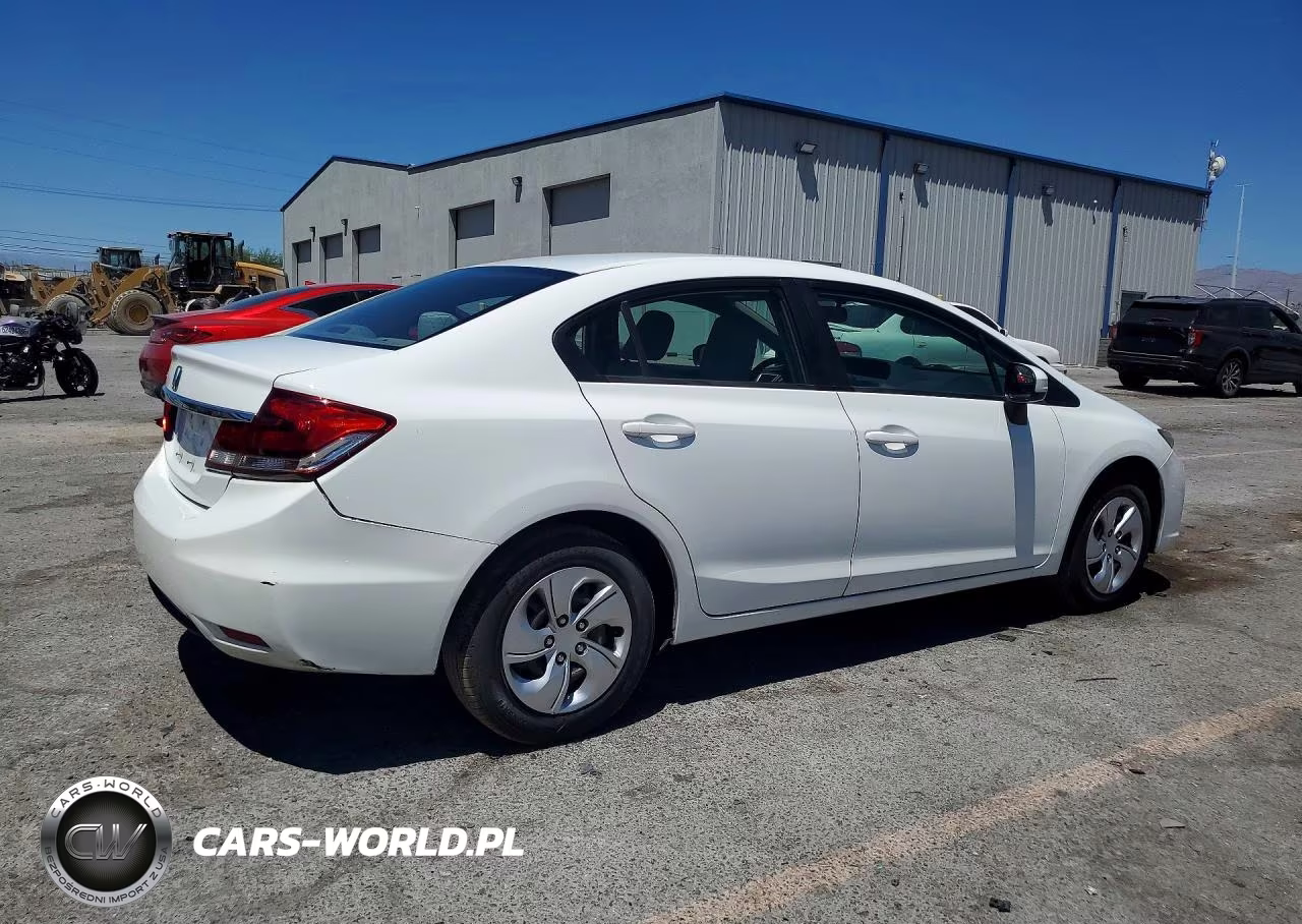 2014 Honda Civic Lx VIN:19XFB2F59EE200733 - 3