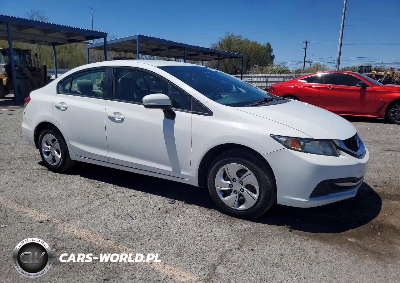 2014 Honda Civic Lx VIN:19XFB2F59EE200733 - 4