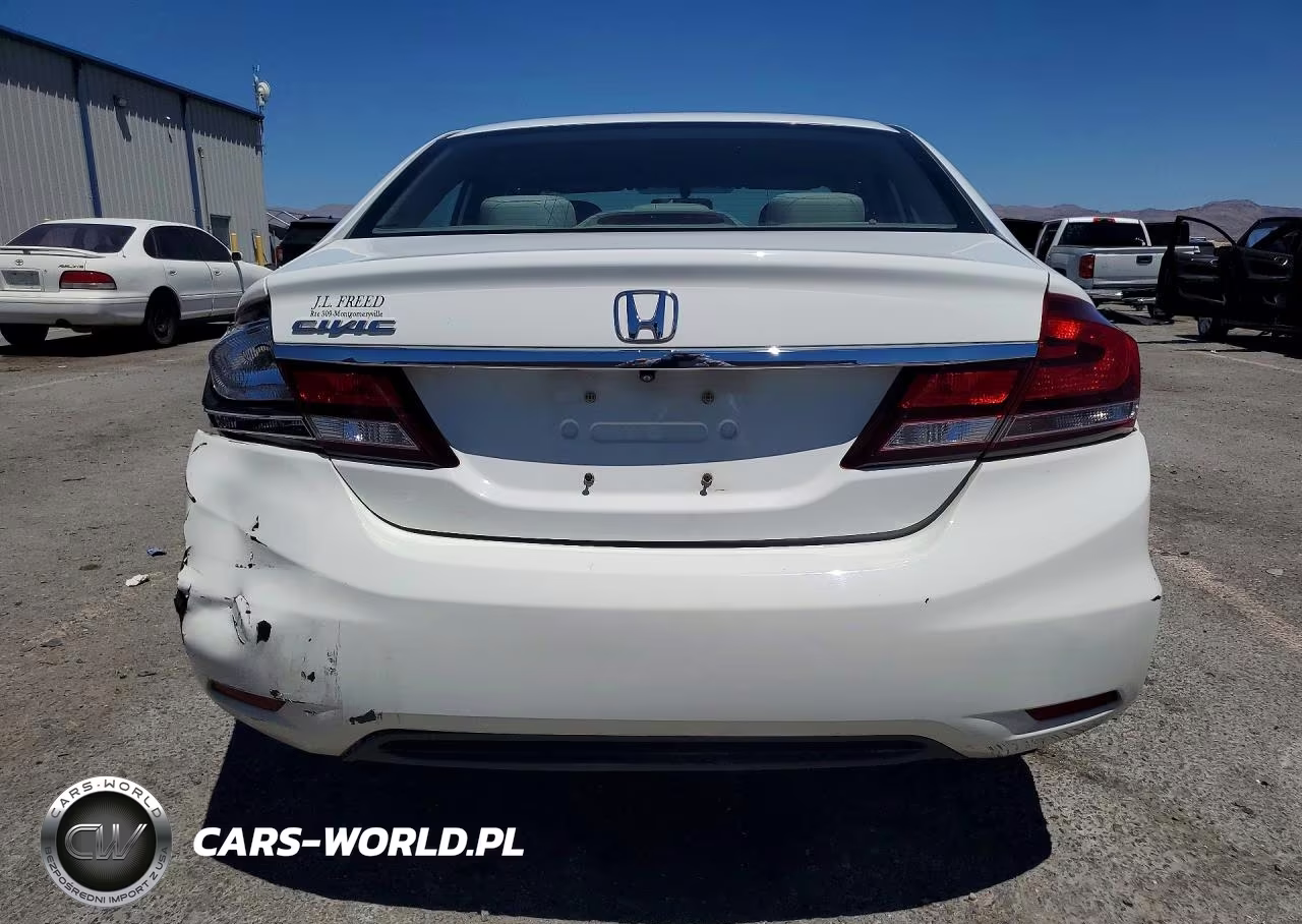 2014 Honda Civic Lx VIN:19XFB2F59EE200733 - 6
