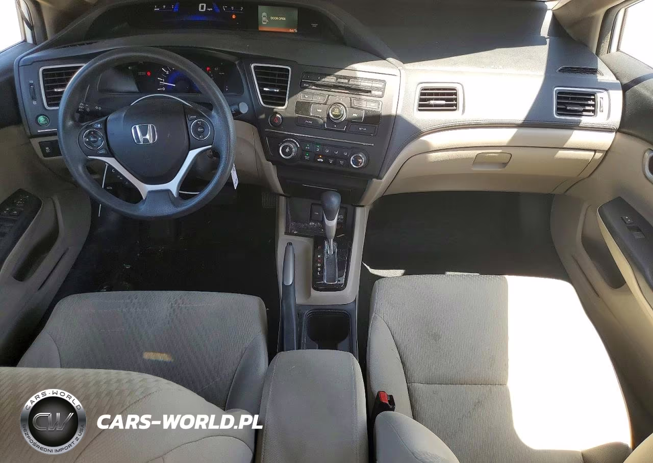2014 Honda Civic Lx VIN:19XFB2F59EE200733 - 8