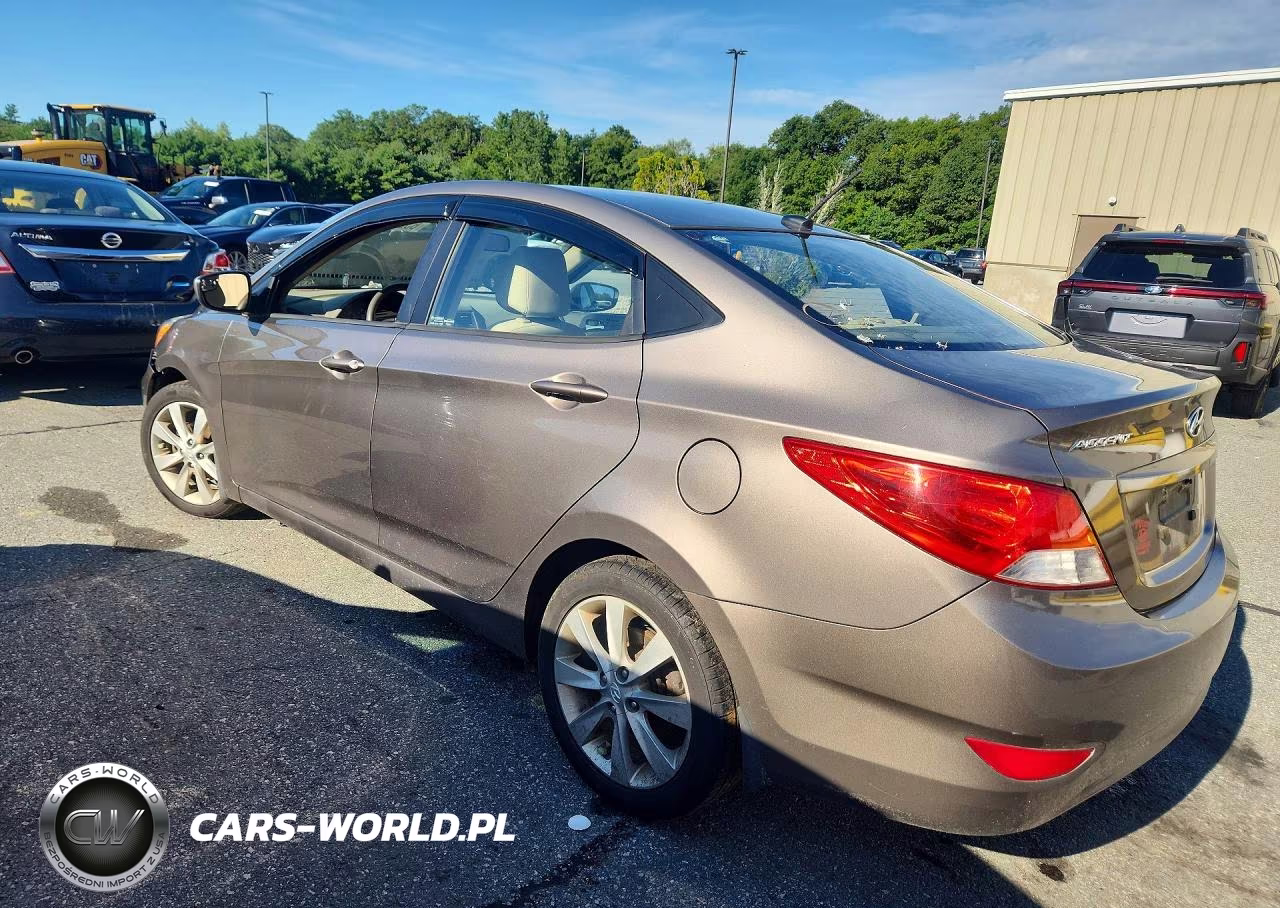 2014 Hyundai Accent Gls VIN:KMHCU4AE4EU590069 - 2