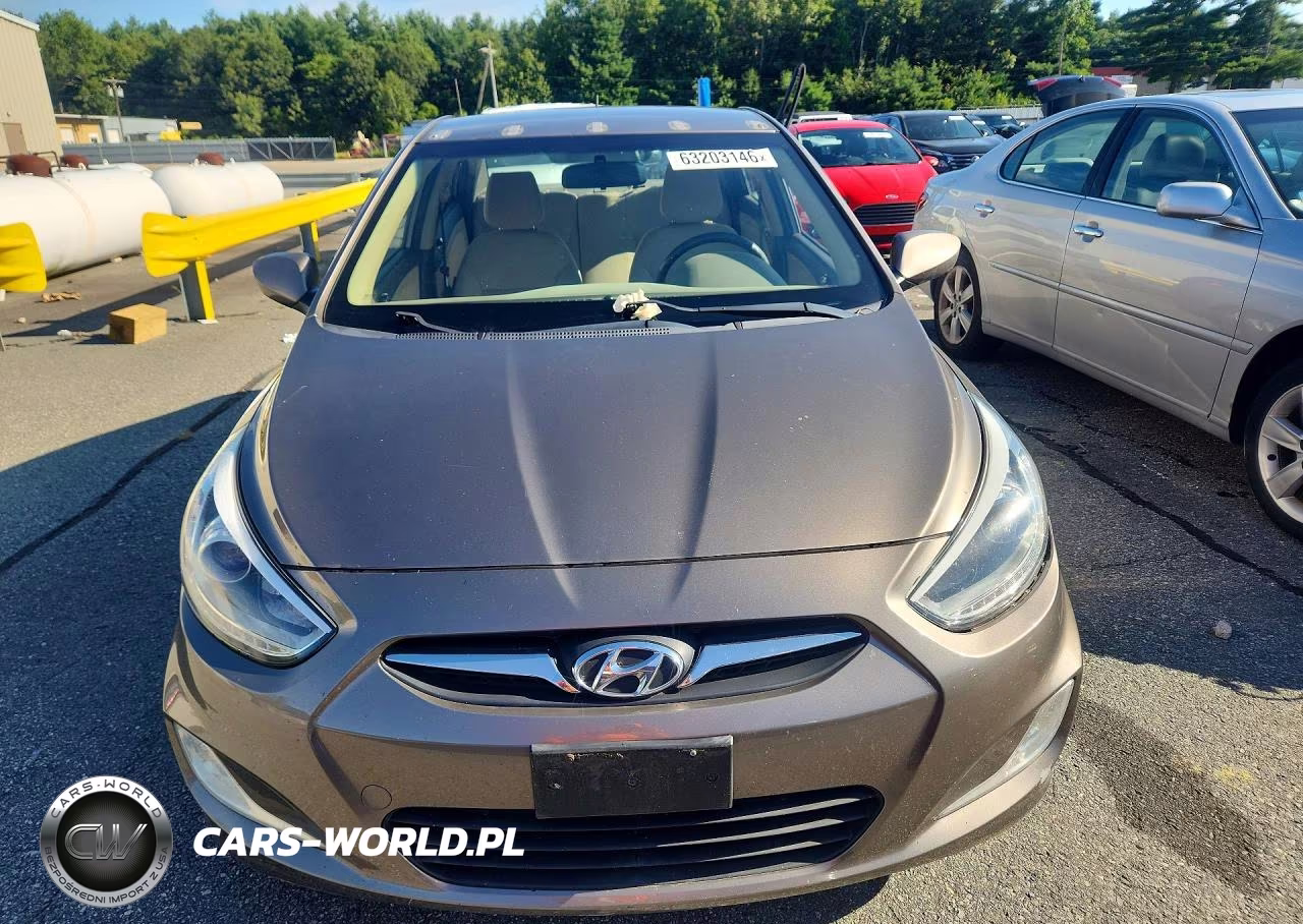 2014 Hyundai Accent Gls VIN:KMHCU4AE4EU590069 - 5