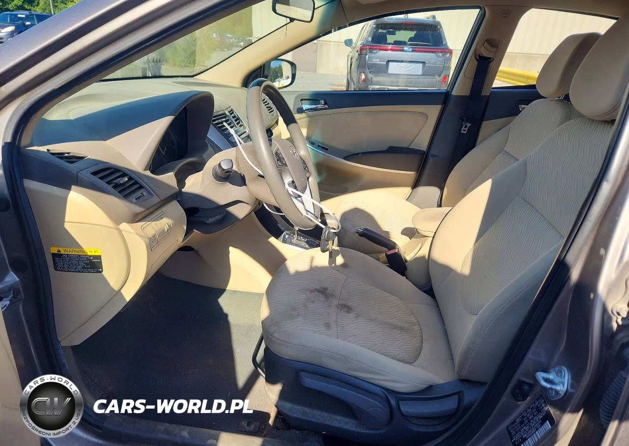 2014 Hyundai Accent Gls VIN:KMHCU4AE4EU590069 - 7