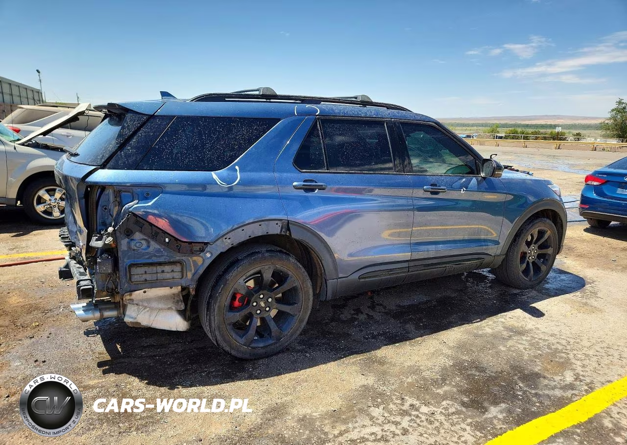 2020 Ford Explorer St VIN:1FM5K8GC5LGA16040 - 3