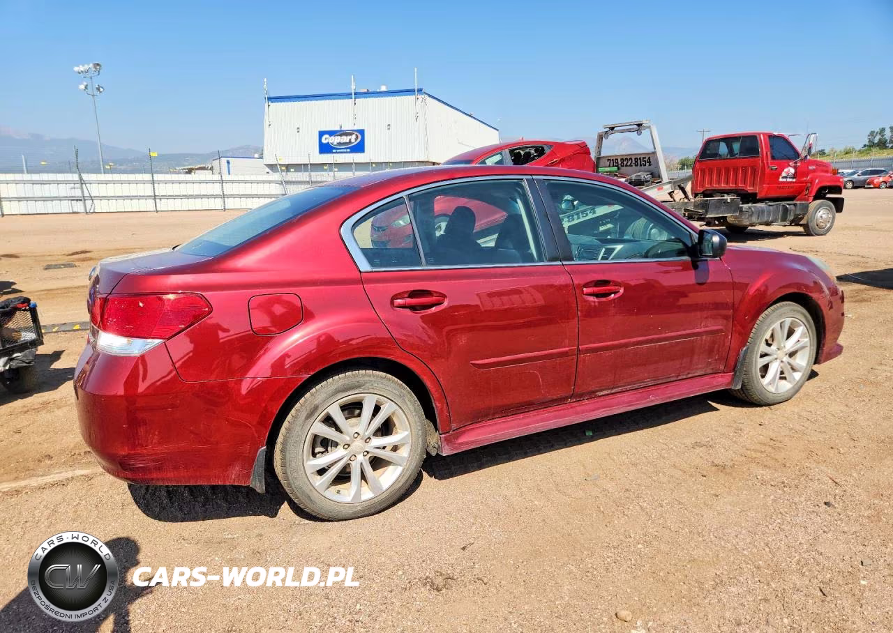 2014 Subaru Legacy 2.5I VIN:4S3BMCA63E3004874 - 3