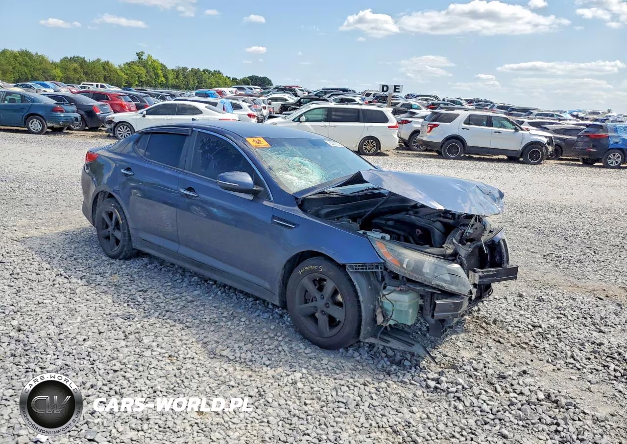 2015 Kia Optima Lx VIN:5XXGM4A70FG475757 - 4