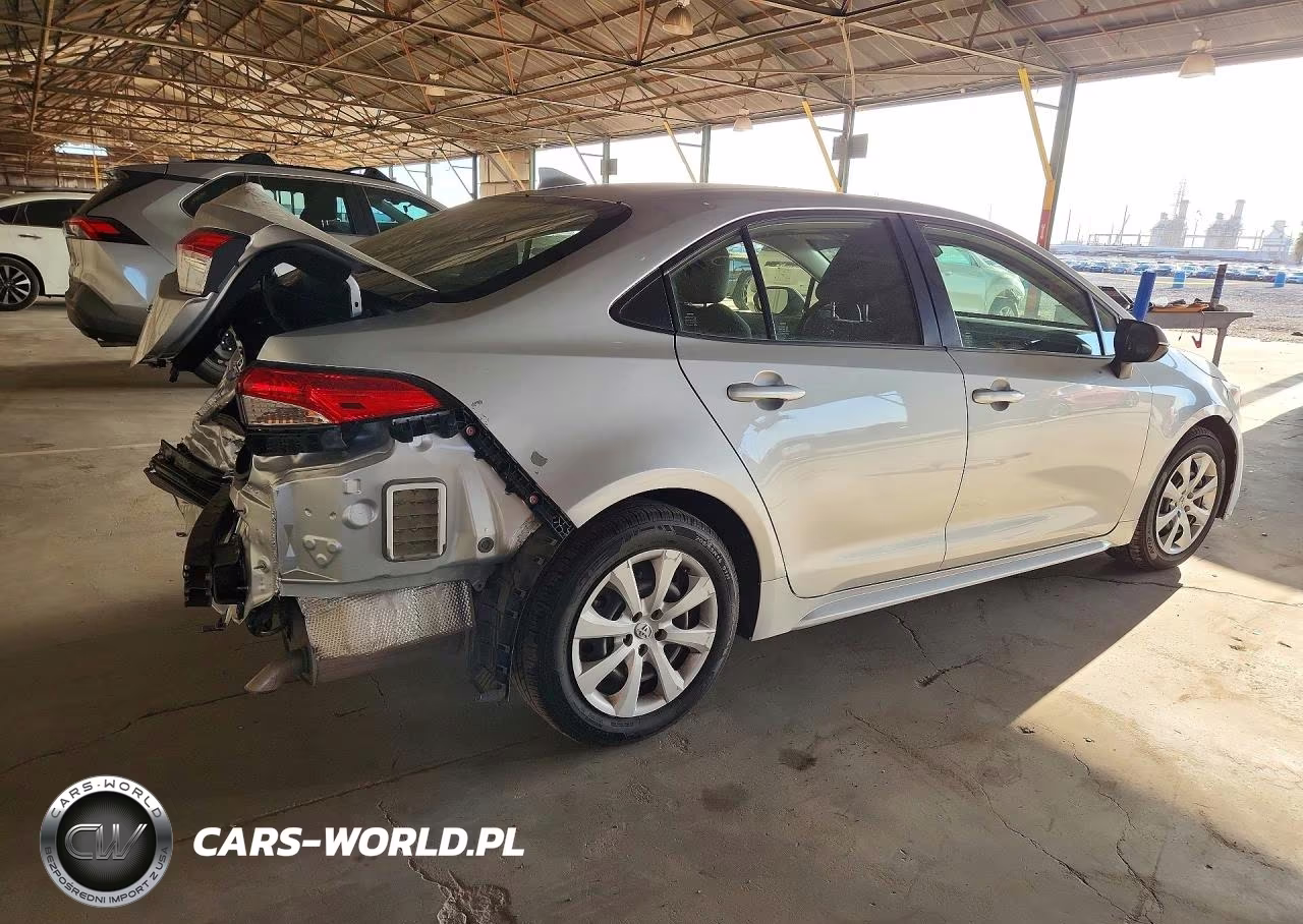 2022 Toyota Corolla Le VIN:JTDEPMAE7N3007147 - 3