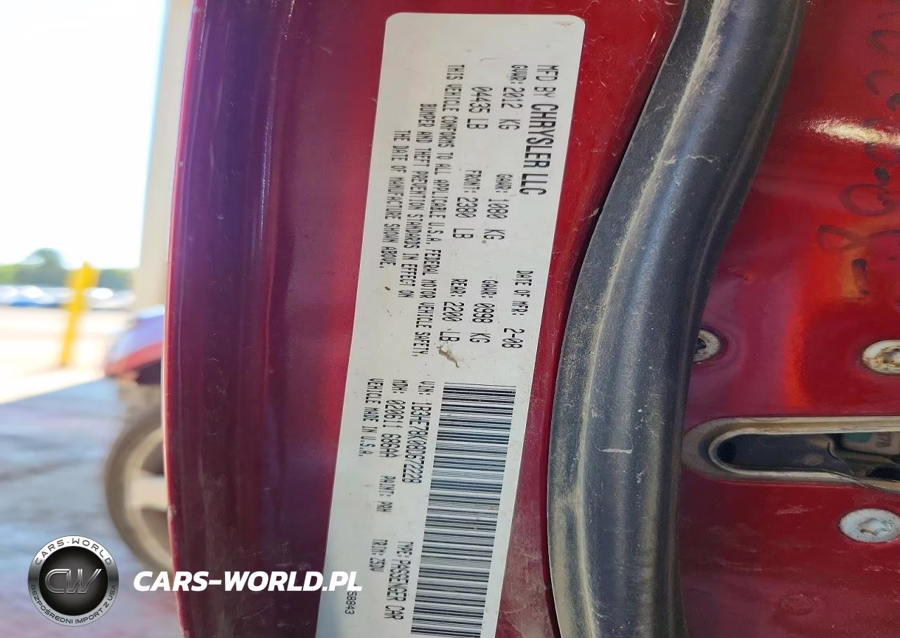 2008 Dodge Caliber R-T VIN:1B3HE78K08D672228 - 14