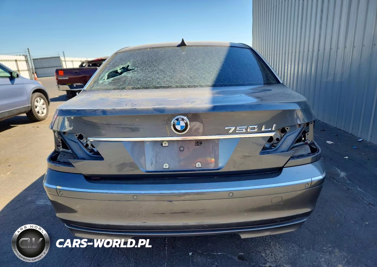 2008 BMW 750 Li VIN:WBAHN83568DT84619 - 6