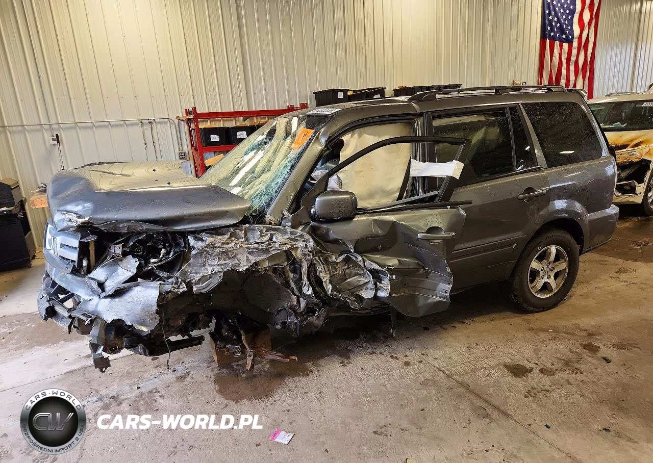 2008 Honda Pilot Exl VIN:5FNYF18588B040489 - 1