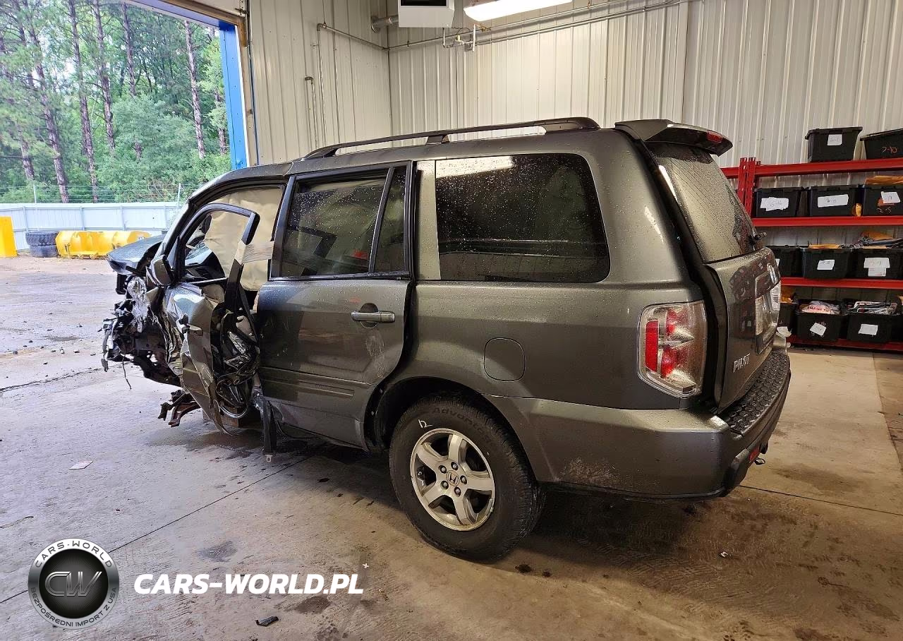 2008 Honda Pilot Exl VIN:5FNYF18588B040489 - 2