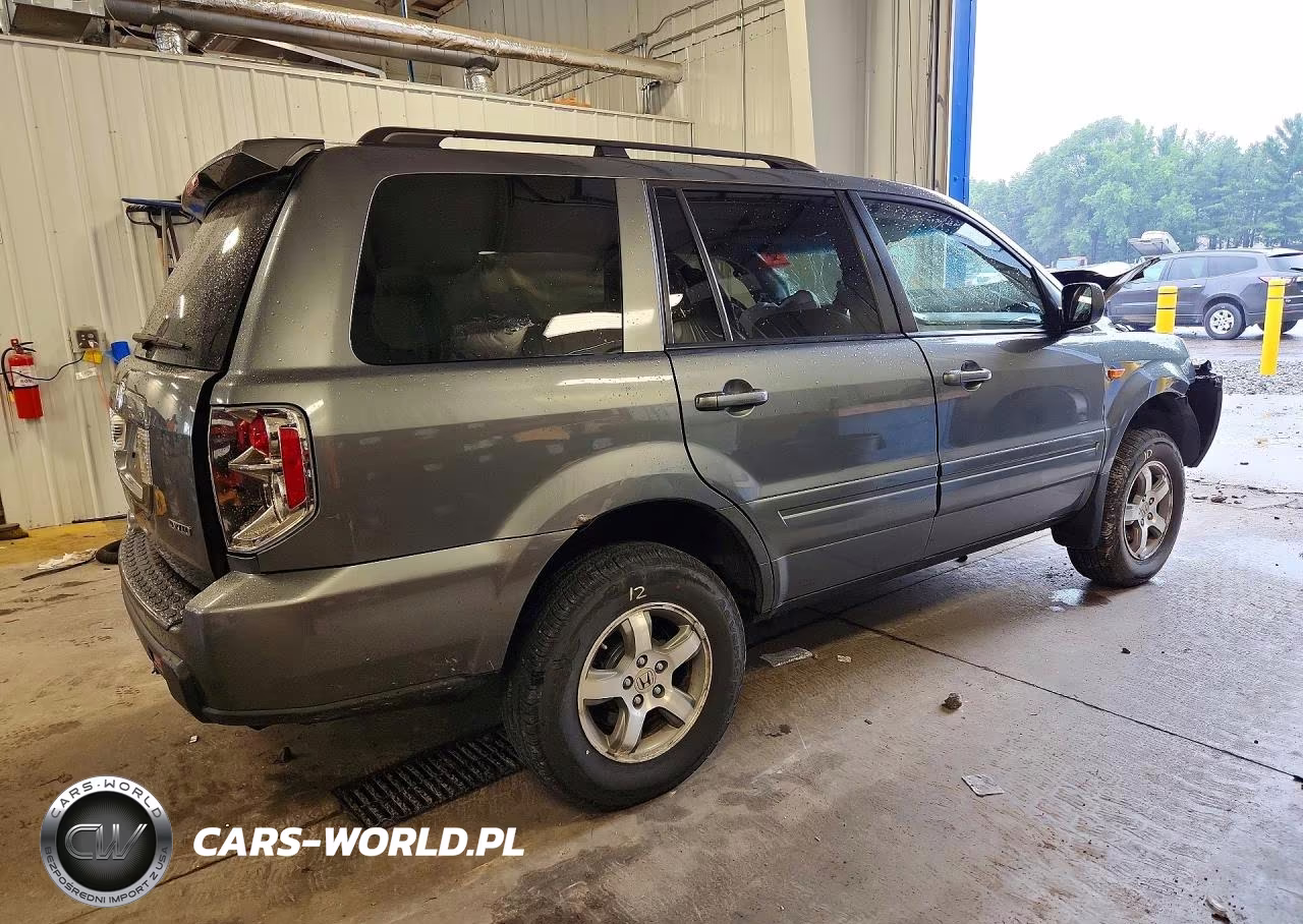 2008 Honda Pilot Exl VIN:5FNYF18588B040489 - 3