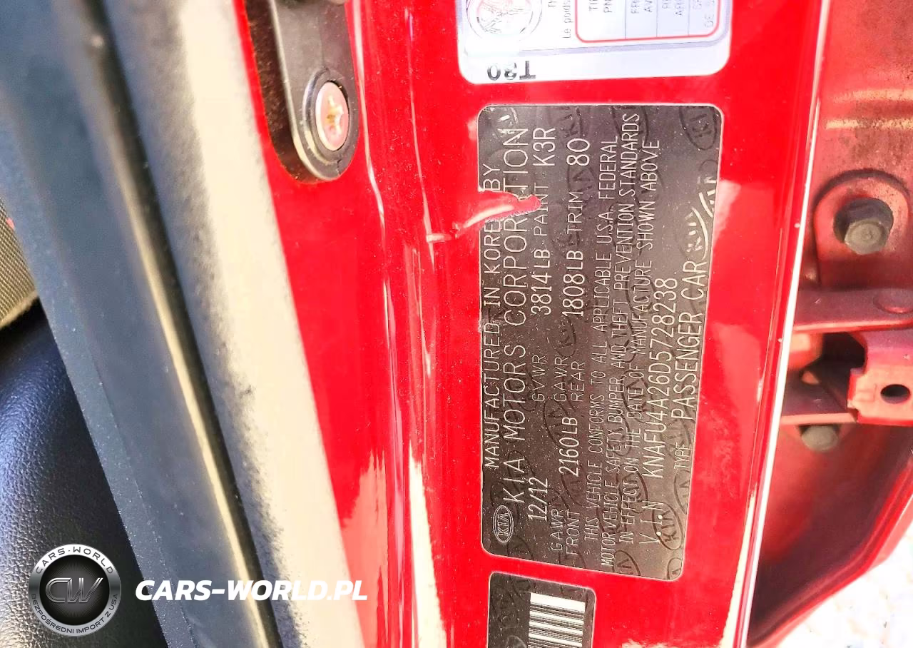2013 Kia Forte Ex VIN:KNAFU4A26D5728238 - 12