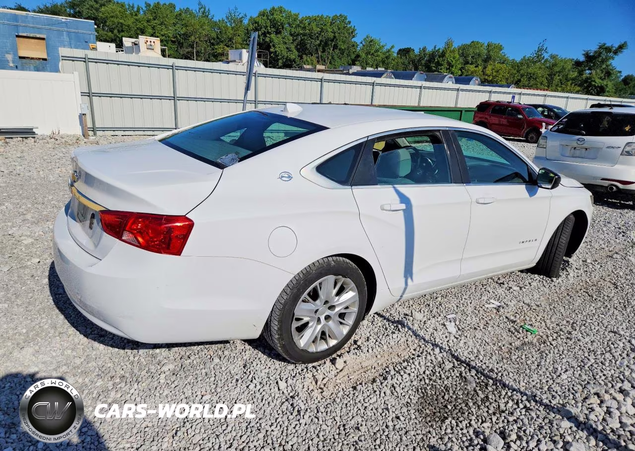 2014 Chevrolet Impala Ls VIN:1G11X5SL1EU117406 - 3