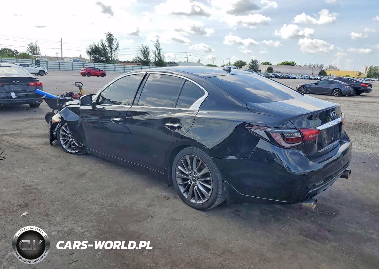 2019 Infiniti Q50 Luxe VIN:JN1EV7AP4KM514458 - 2